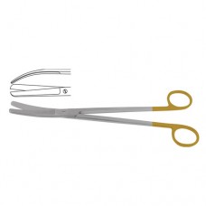 TC Sims Uterine Scissor Curved Stainless Steel, 23 cm - 9"